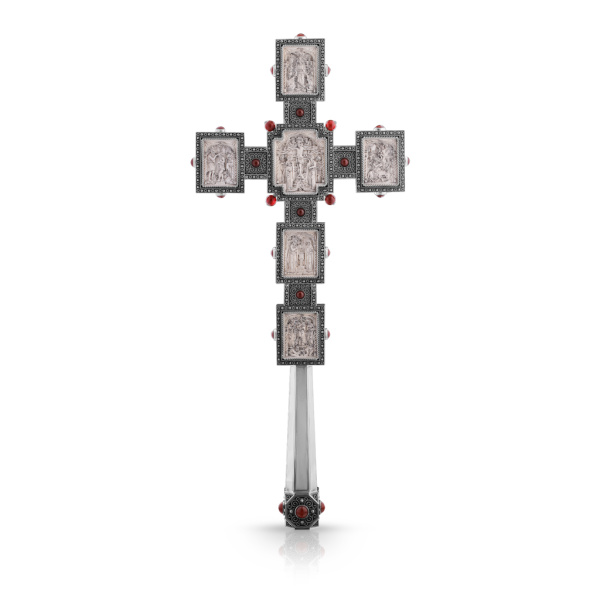 Напрестольный крест из серебра