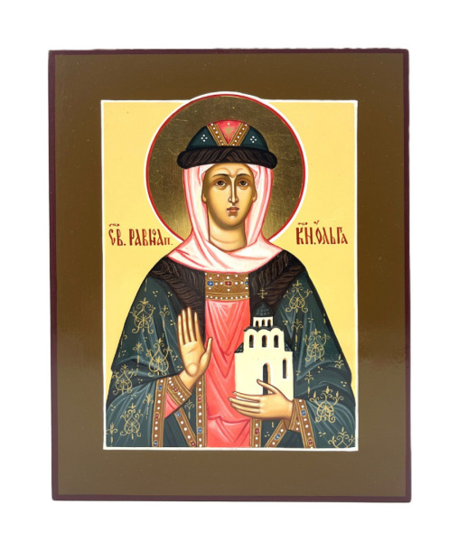 Св. Равн. Кн. Ольга, писаная икона
