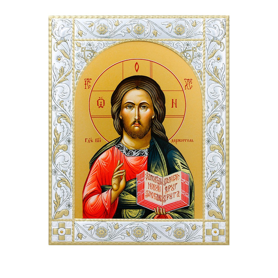 Икона Господь Вседержитель в рамке 