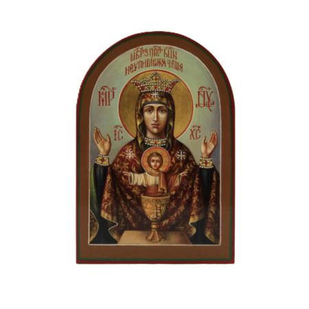 Неупиваемая Чаша икона Божией Матери, писаная