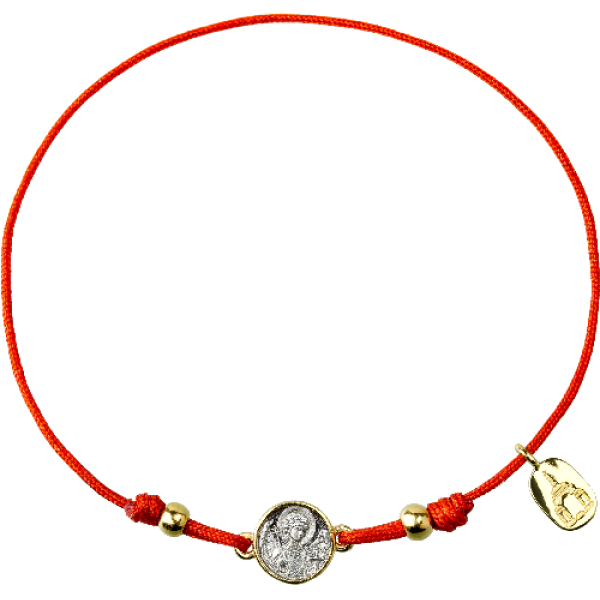 Браслет «Ангел хранитель» серебро/золочение