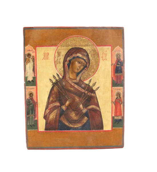 Семистрельная икона Божией Матери