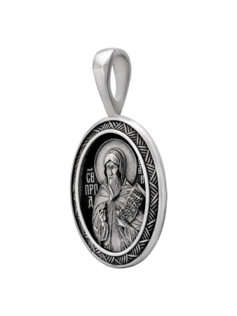 Медальон с образом "св. пр. Савва Крыпецкий"