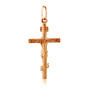 Крест из красного золота