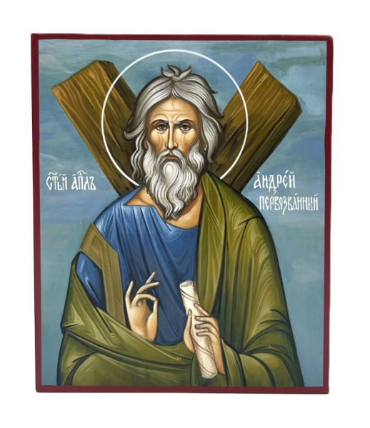 Св. Андрей Первозванный, писаная икона