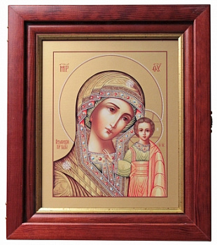 Киот "книжка" под икону 172х208х18 мм