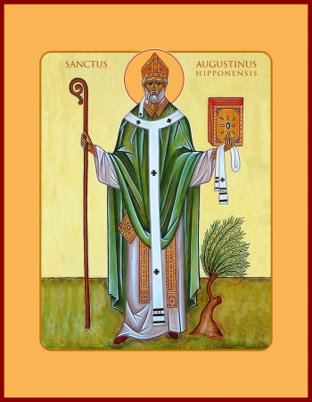 Августин Иппонийский блаженный, купить икону