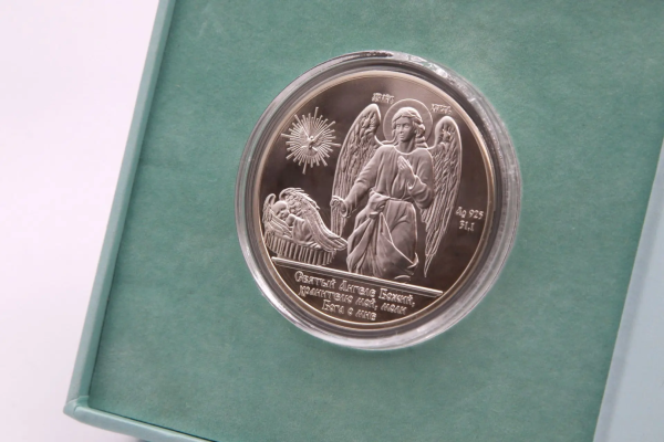 Подарочная медаль на рождение мальчика