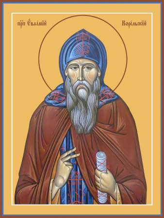Евфимий Карельский преподобный, купить икону