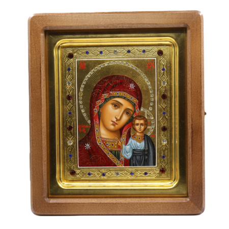 Казанская икона Божией Матери, киот