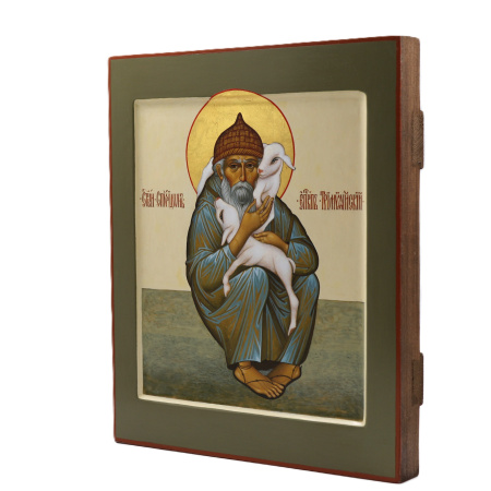 Спиридон Тримифунтский святитель, писанная икона