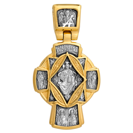 «Господь Вседержитель. Блж. Матрона. Апостолы Петр и Павел. Св. Петр и Феврония»