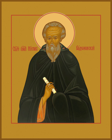 Никон Радонежский преподобный, купить икону