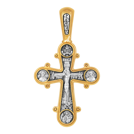 «Распятие. Валаамская икона Божией Матери»