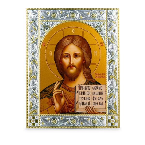 Икона Господь Вседержитель в рамке