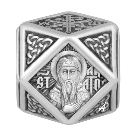 Бусина «Святой преподобный Анатолий. Молитва»