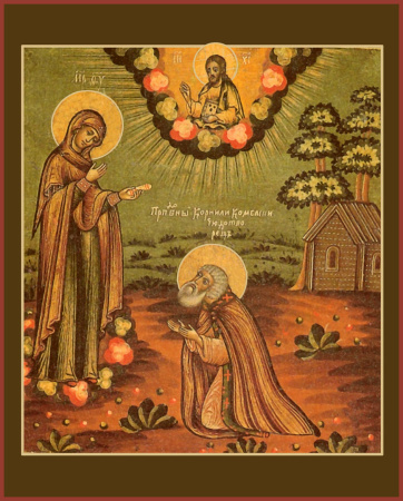 Корнилий Комельский преподобный, купить икону