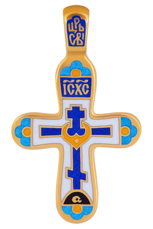 Крест «ГОЛГОФСКИЙ КРЕСТ С ЦАТОЙ. КРИПТОГРАММА ВВВВ»