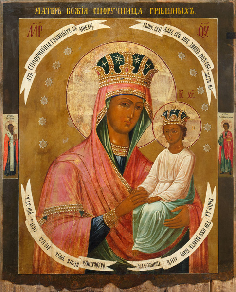 Споручница грешных икона Божией Матери, купить икону
