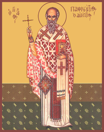 Пафнутий Тентирский  Египтянин преподобномученник, купить икону