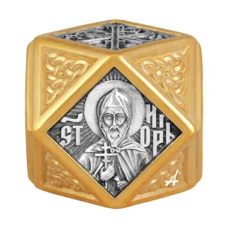 Бусина «Святой благоверный князь Игорь Черниговский. Молитва»