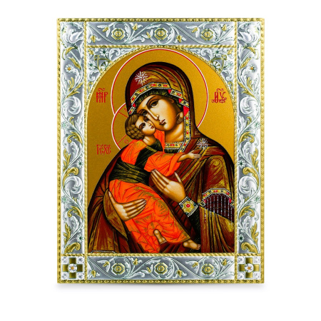 Икона Владимирская икона Божией Матери в рамке