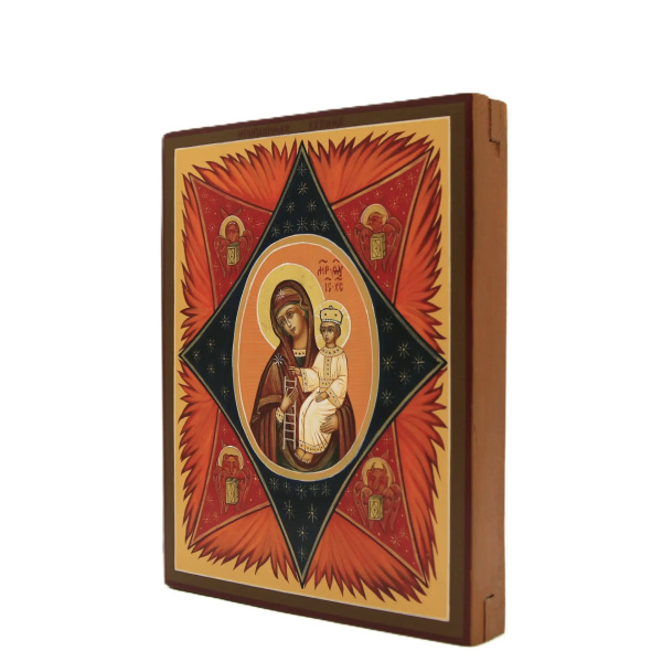 Неопалимая Купина, писаная икона Божией Матери