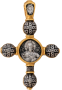 Крест «ГОСПОДЬ ВСЕДЕРЖИТЕЛЬ. БОЖИЯ МАТЕРЬ АССУНТА»