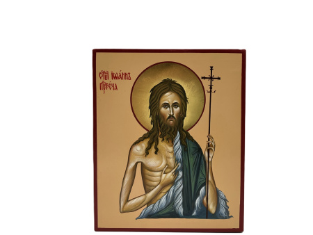 Св. Иоанн Предтеча, писаная икона