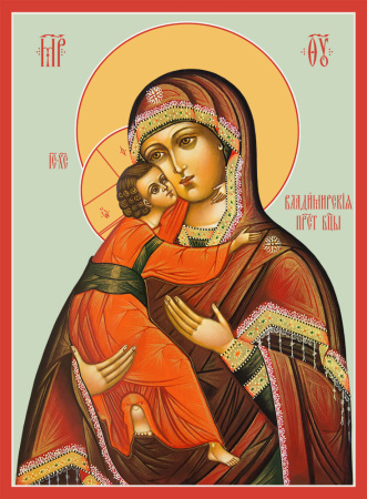 Владимирская икона Божией Матери, купить икону