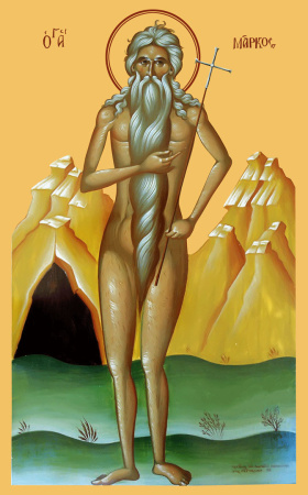 Марк Афинянин Фракийский преподобный, купить икону