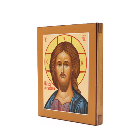 Казанская икона Божией Матери, Господь Вседержитель, венчальная пара