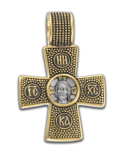 Крест "СПАС НЕРУКОТВОРНЫЙ. ОРАНТА"