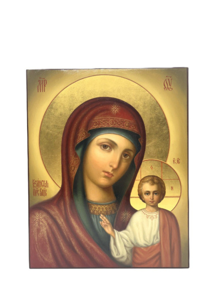 Казанская икона Божией Матери, писаная