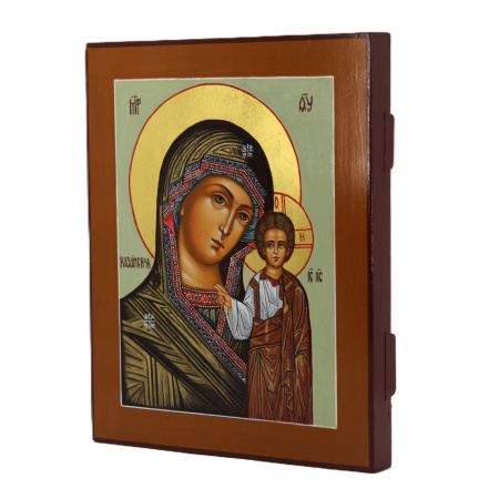 Казанская икона Божией Матери, Господь Вседержитель, венчальная пара