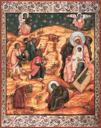 Рождество Христово, купить икону