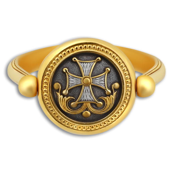 ПЕРСТЕНЬ "ПРОЦВЕТШИЙ КРЕСТ"