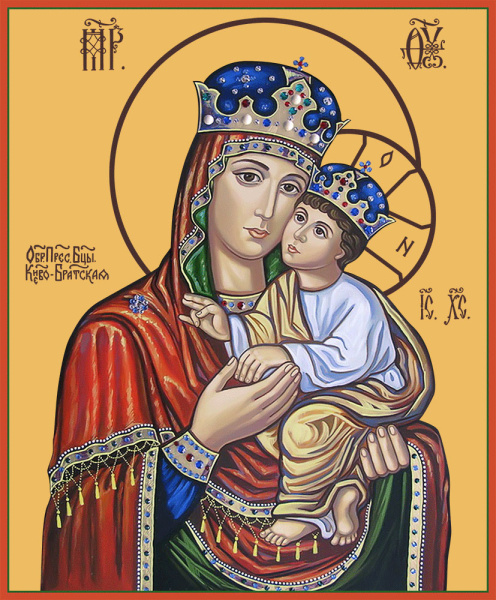 Киево-Братская  икона Божией Матери, купить икону