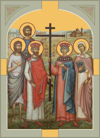 Константин и Елена равноапостольные, Алексий преподобный, Анастасия Римская мученица, Вонифатий, купить икону