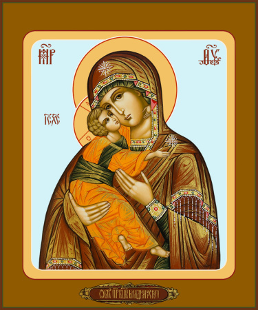 Владимирская икона Божией Матери, купить икону