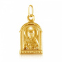 Подвеска иконка из золота "Святая Матрона"