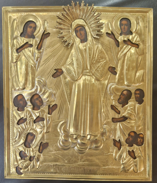 Всех Скорбящих Радость, икона Божией Матери, 19 век