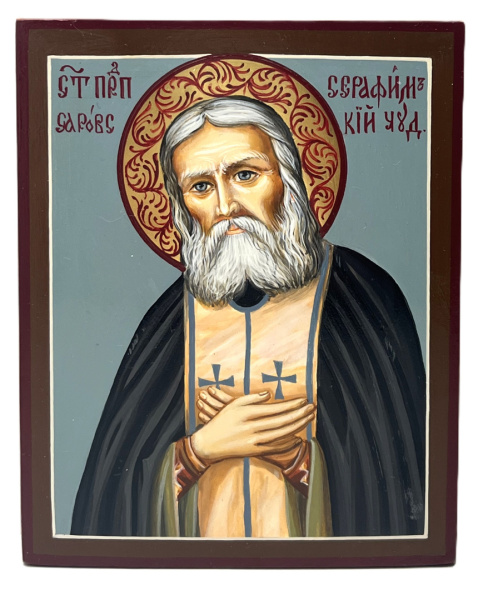 Св. Серафим Саровский, писаная икона
