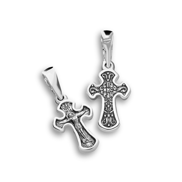 Детский крестик «Распятие Христово» серебро кр075с