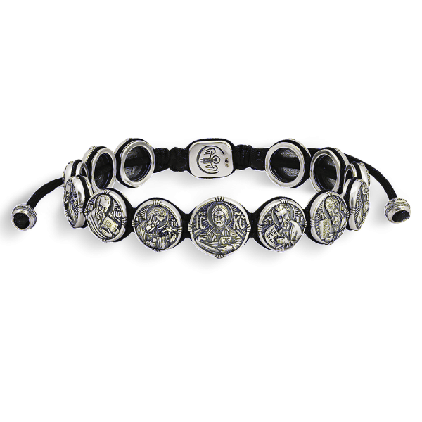 Браслет «12 апостолов» серебро