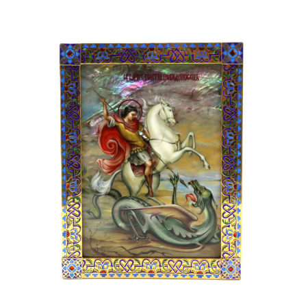 Св. Георгий Победоносец, писаная икона
