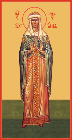 Иулиания Ольшанская  Печерская праведная  княжна  дева, купить икону