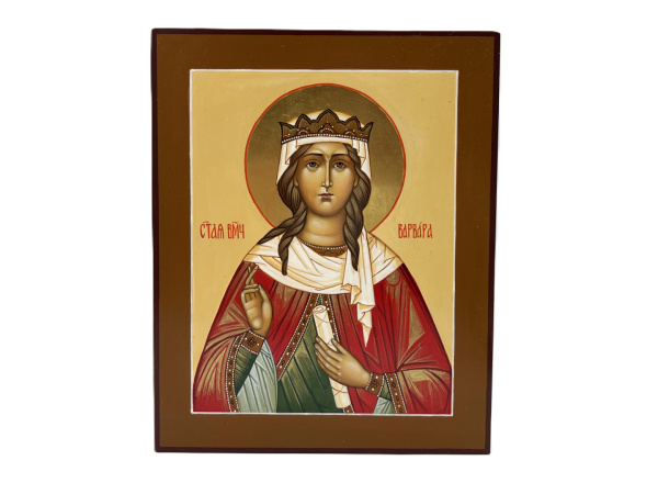 Св. вмц. Варвара, писаная икона