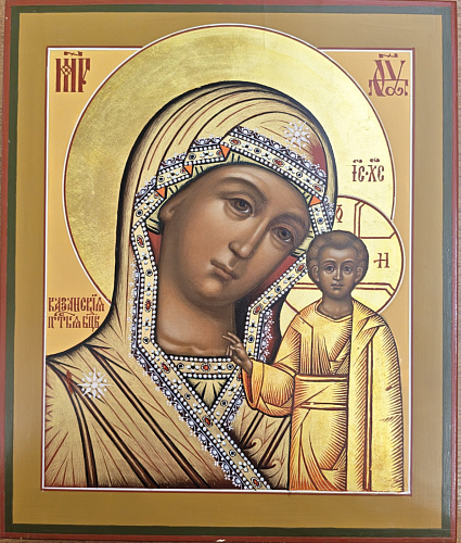 Рукописная икона 