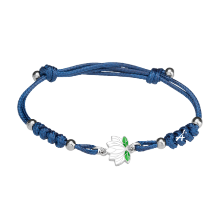 Браслет с христианским символом «Лилия»